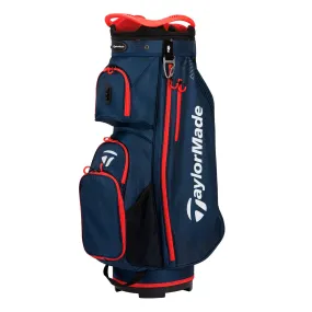 TaylorMade Pro Cart 2023 Golf Bag - Navy/Red