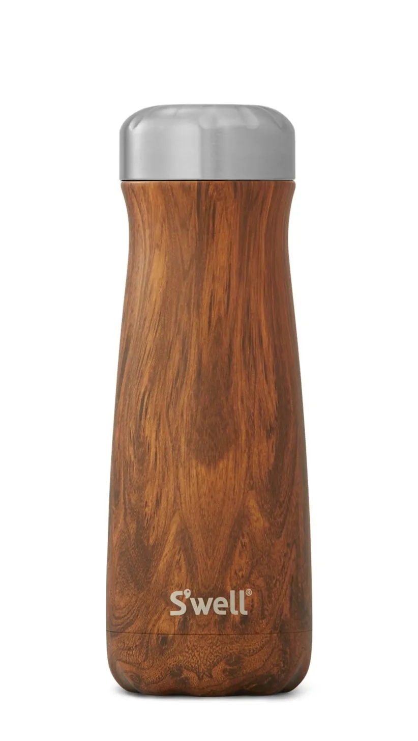 Teakwood Traveler - Stainless Steel S'well Water Bottle