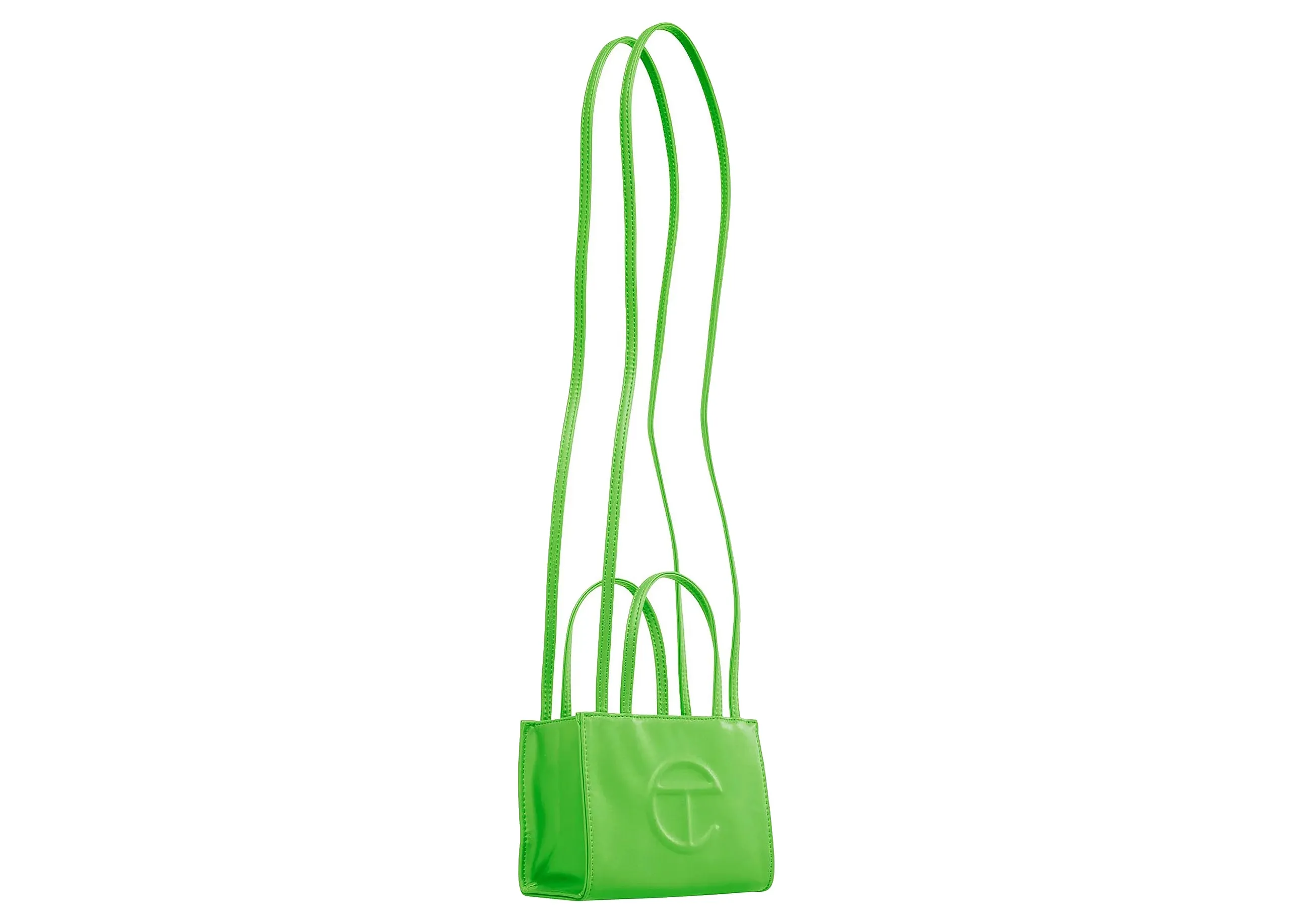 Telfar Shopping Bag Small Highlighter Green