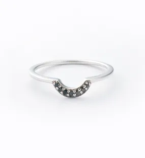 Tiny Crescent Ring