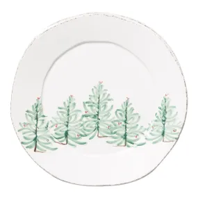 VIETRI Lastra Holiday Round Platter