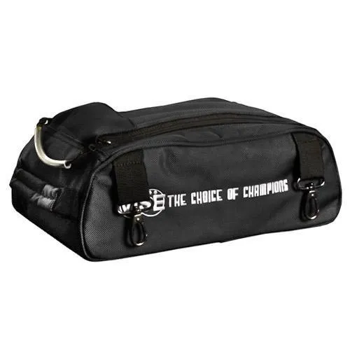 Vise 2 Ball Add-On Shoe Bag Black Bowling Bag