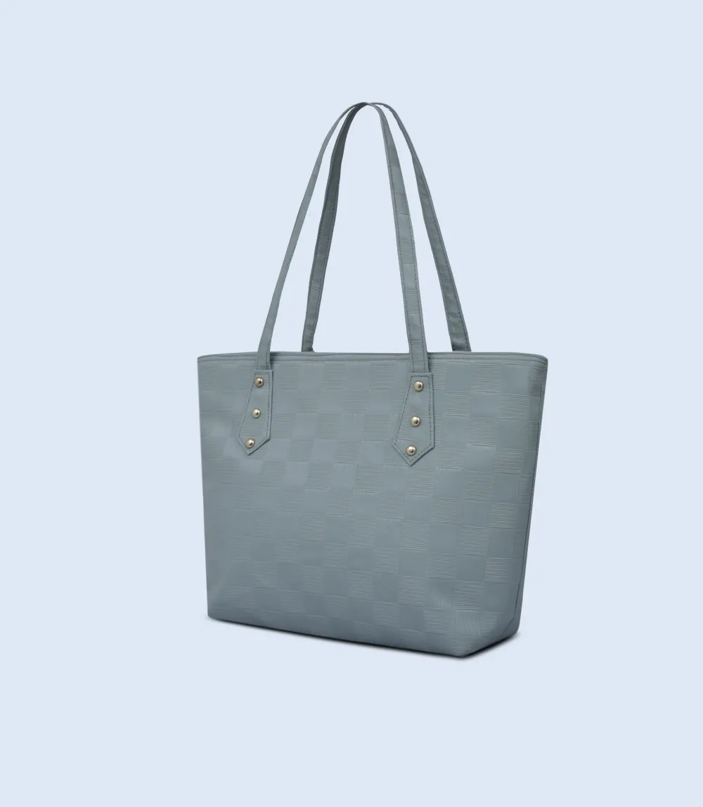 WB2394-BLUE-Women Shoulder Bag