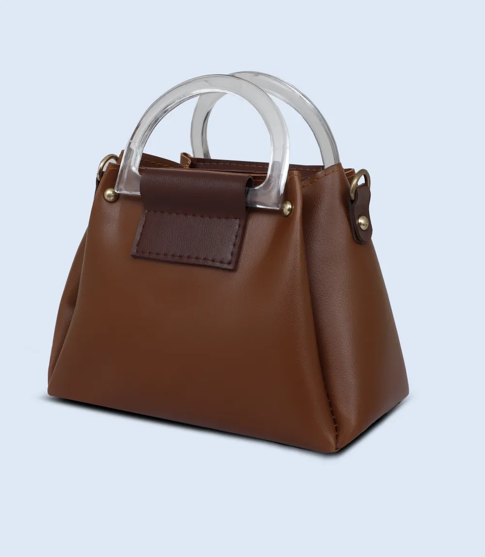 WB2410-TAN-Women Shoulder Bag