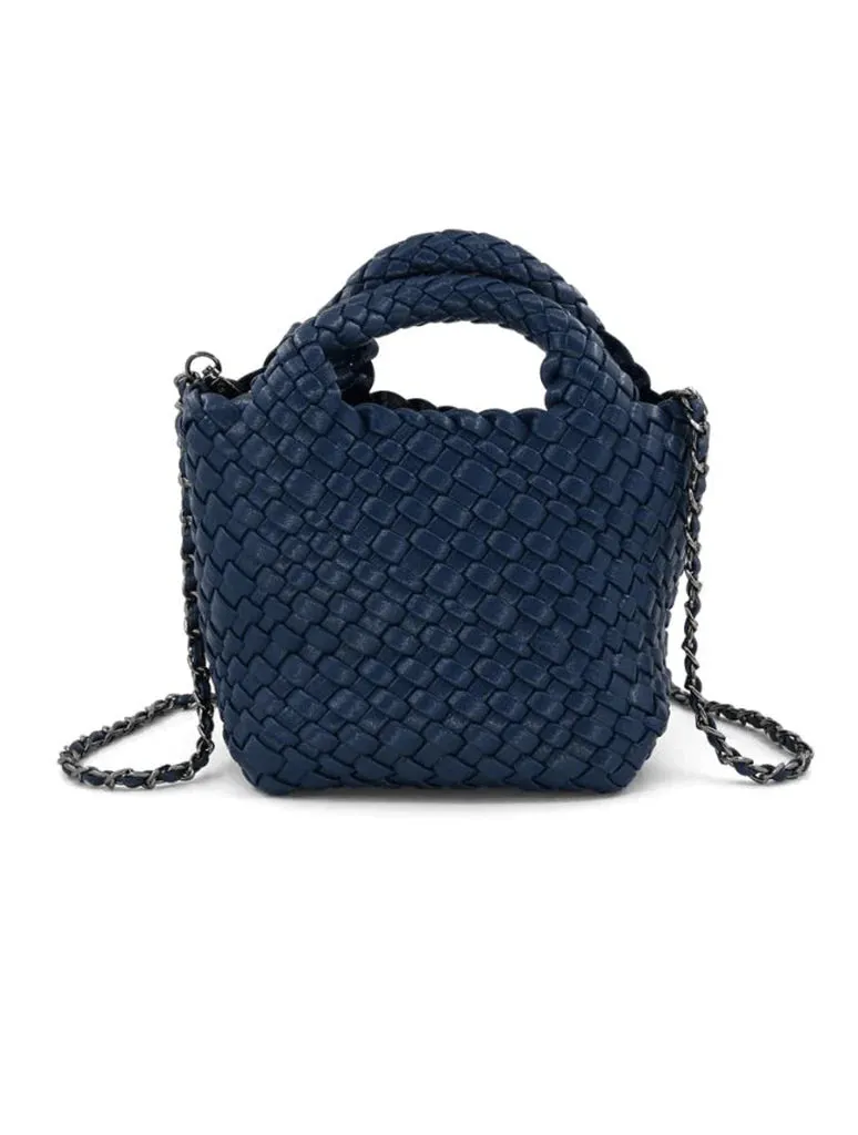 Woven Mini Tote - (multiple colors)