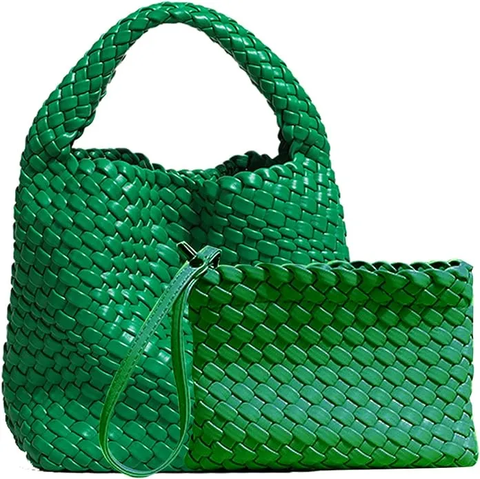 Woven Mini Tote - (multiple colors)