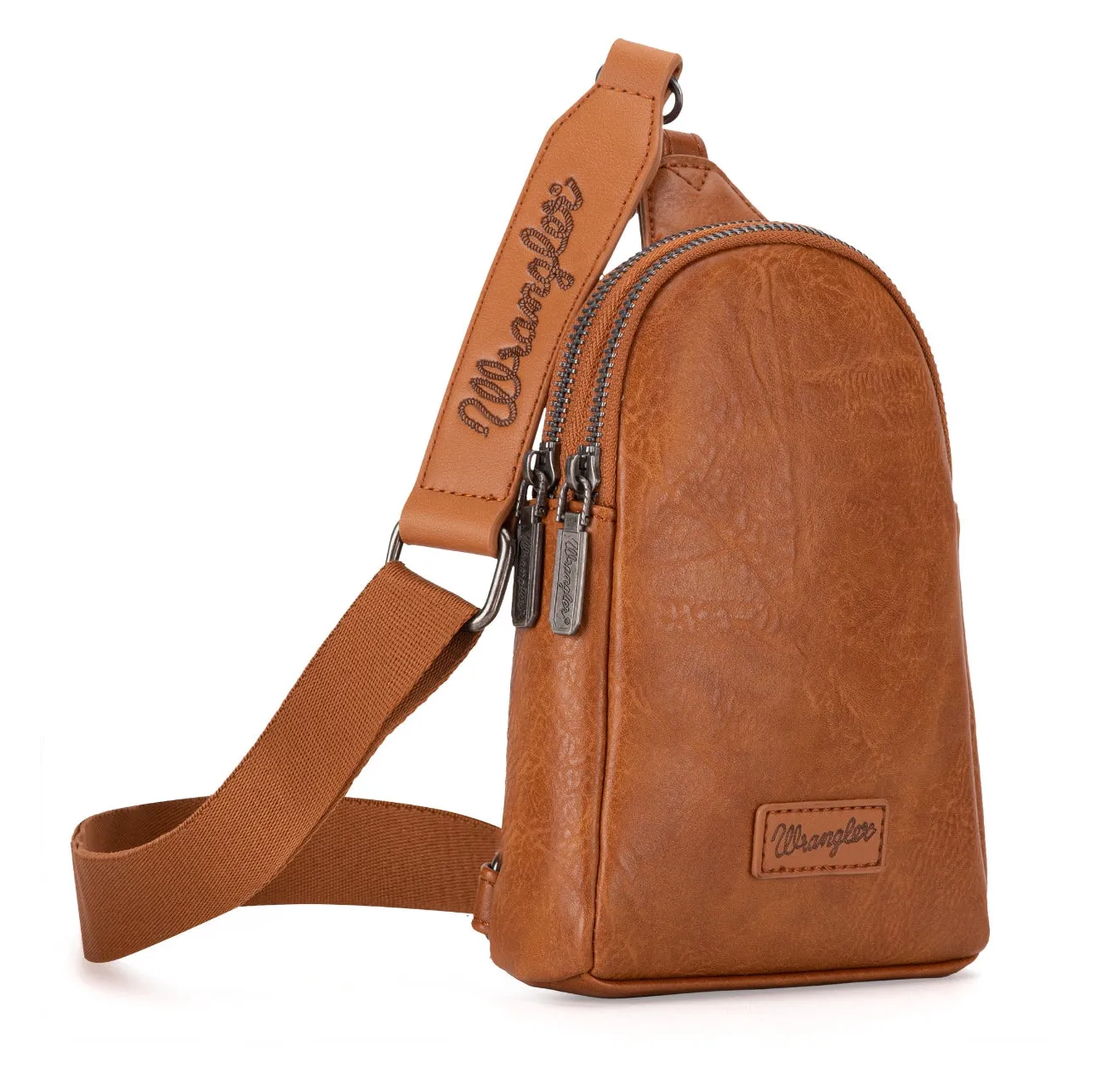 Wrangler Sling Bag/Crossbody/Chest Bag - Light Brown