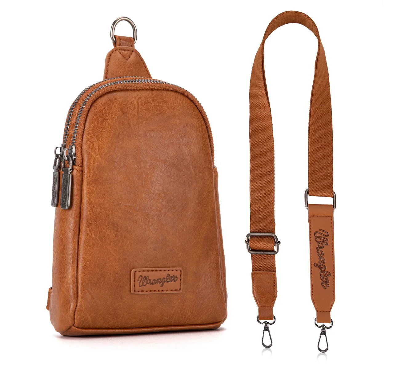 Wrangler Sling Bag/Crossbody/Chest Bag - Light Brown