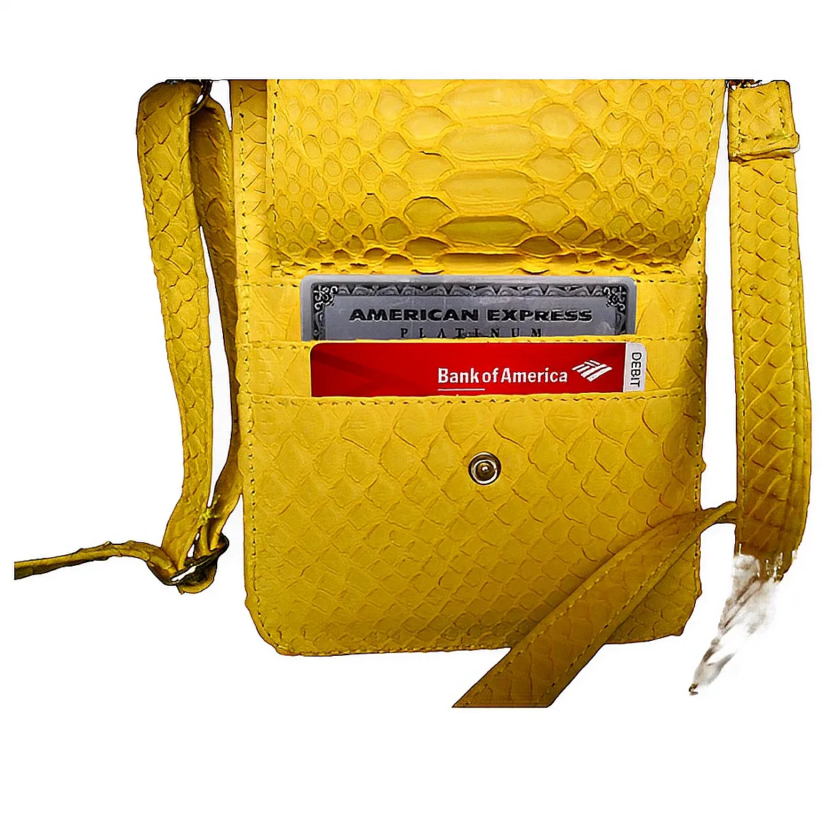 Yellow Cell Phone Bag