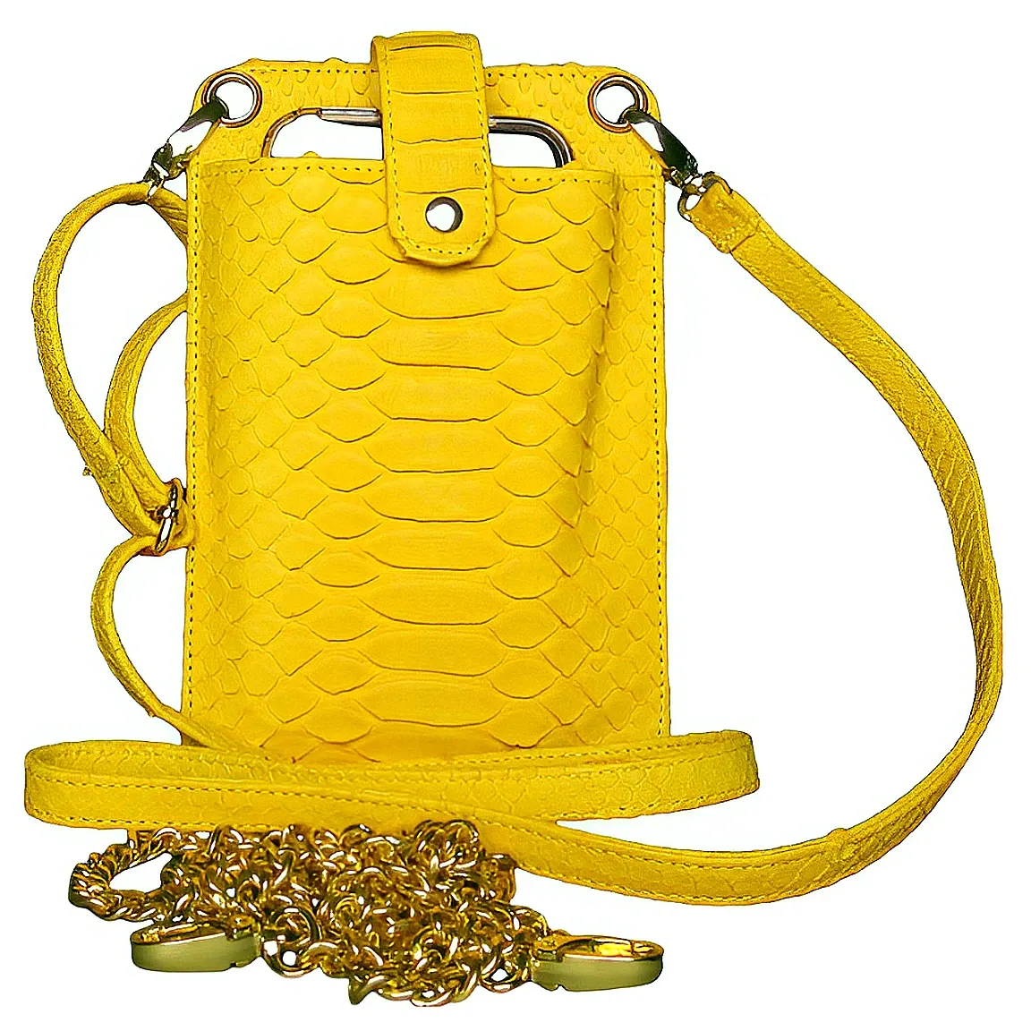 Yellow Cell Phone Bag